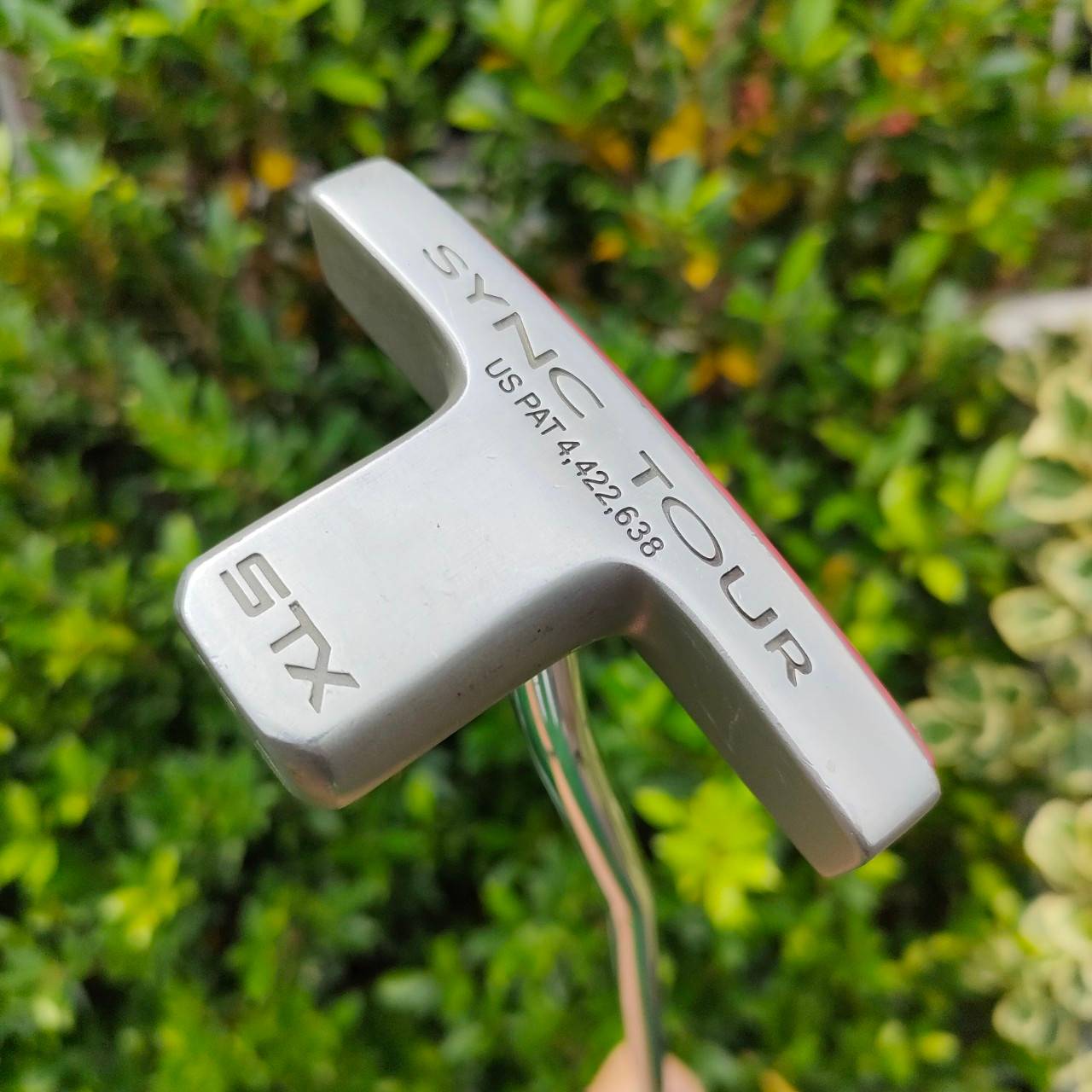 PUTTER STX SYNC TOUR ก้าน STX ยาว 34 นิ้ว เล็งง่ายมาก หน้า MIlLed เกาะไลน์ น้ำหนักดี ส่งพลัง เข้าตรงกลางหน้าไม้ครับ