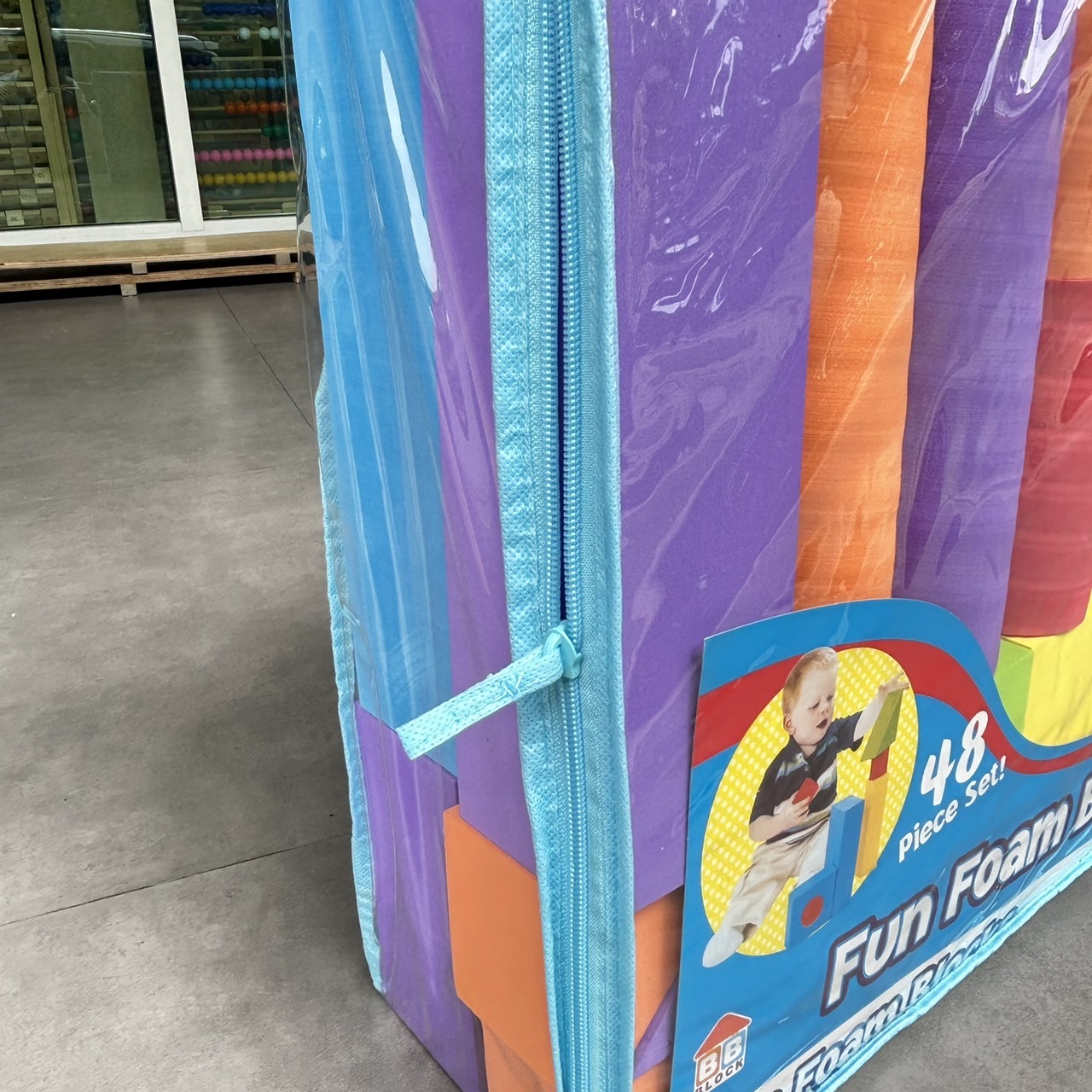 บล็อกโฟมใหญ่ เรขาคณิตโฟม, ของเล่นเสริมพัฒนาการ, ของเล่นเด็กอนุบาล, สื่อการสอนเด็กอนุบาล