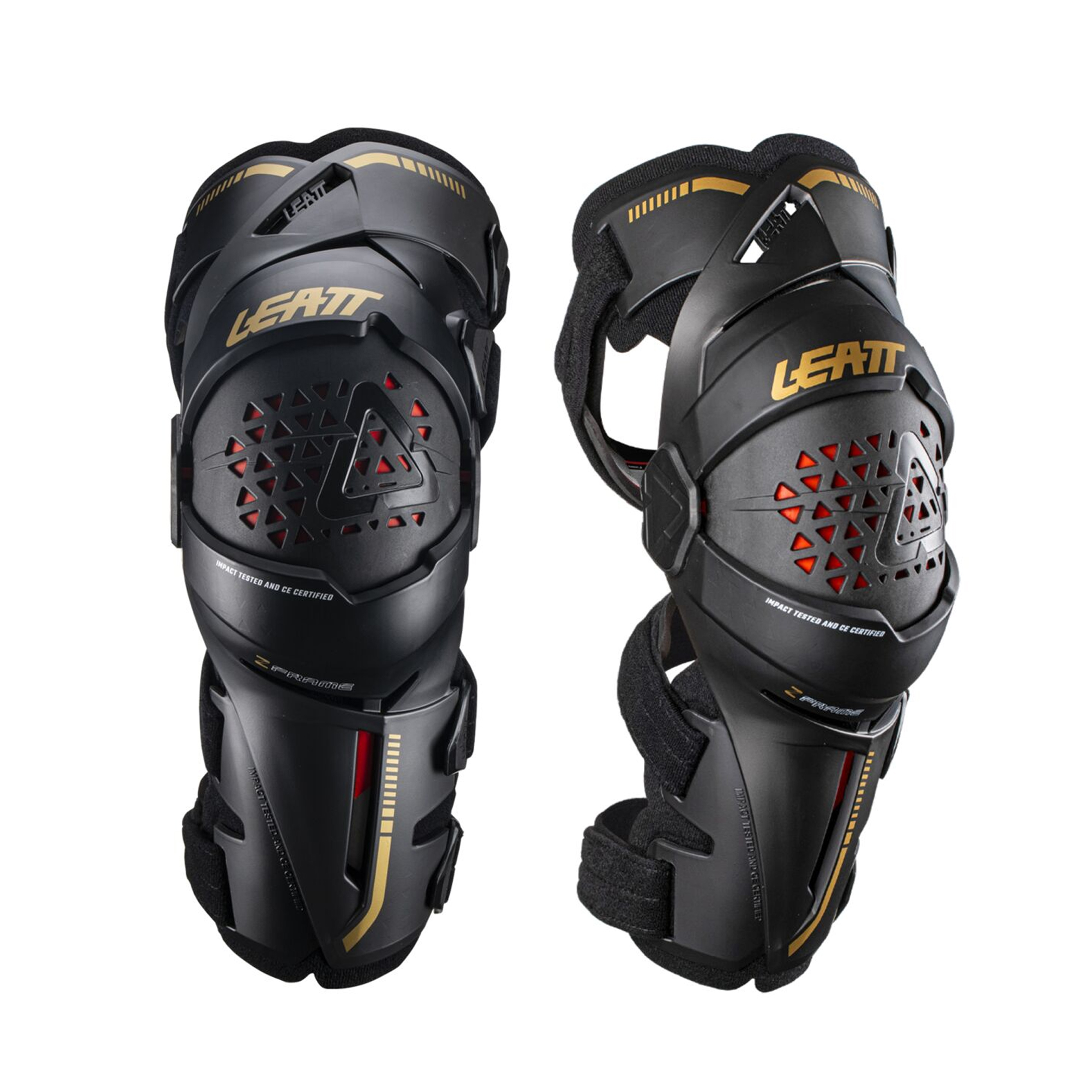 การ์ดเข่า Leatt Knee Brace Z-Frame V22 Black/Gold