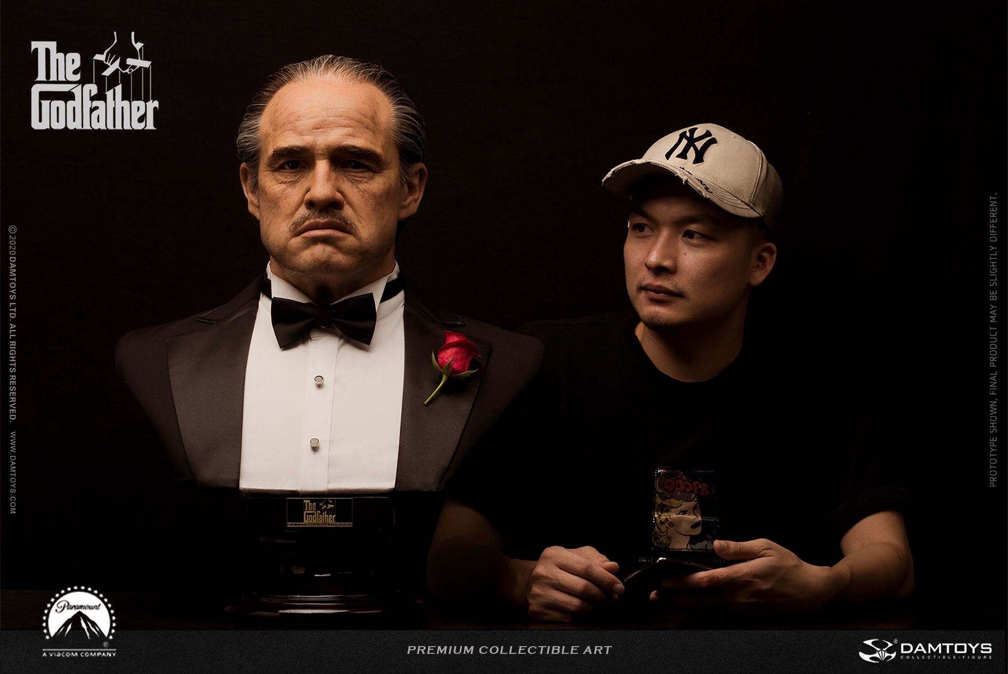 [สั่งจอง]DAMTOYS CS017 1/1 Life-Size Bust : "The Godfather" 1972 Edition