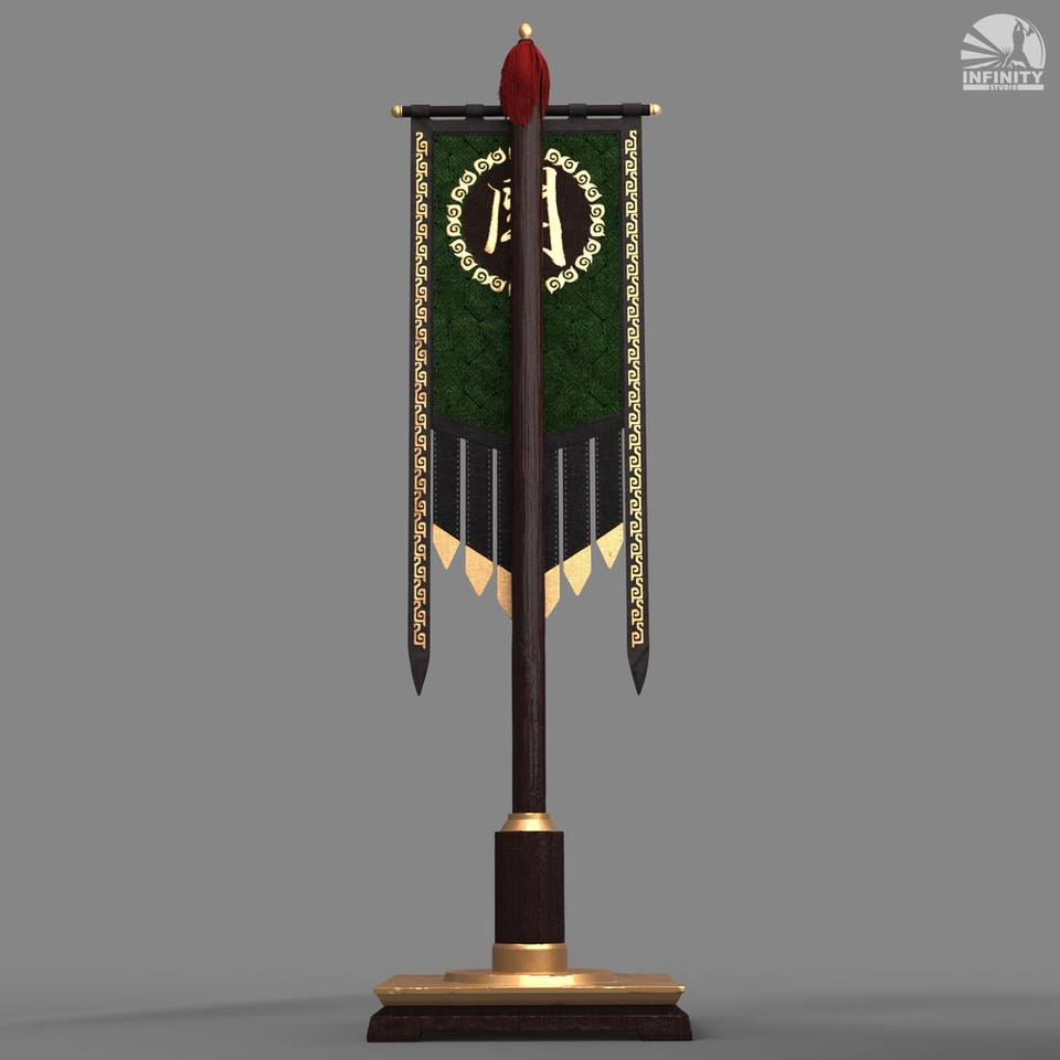 [สั่งจอง]Infinity Studio Three Kingdoms Guan Yu War Banner Gift Pack
