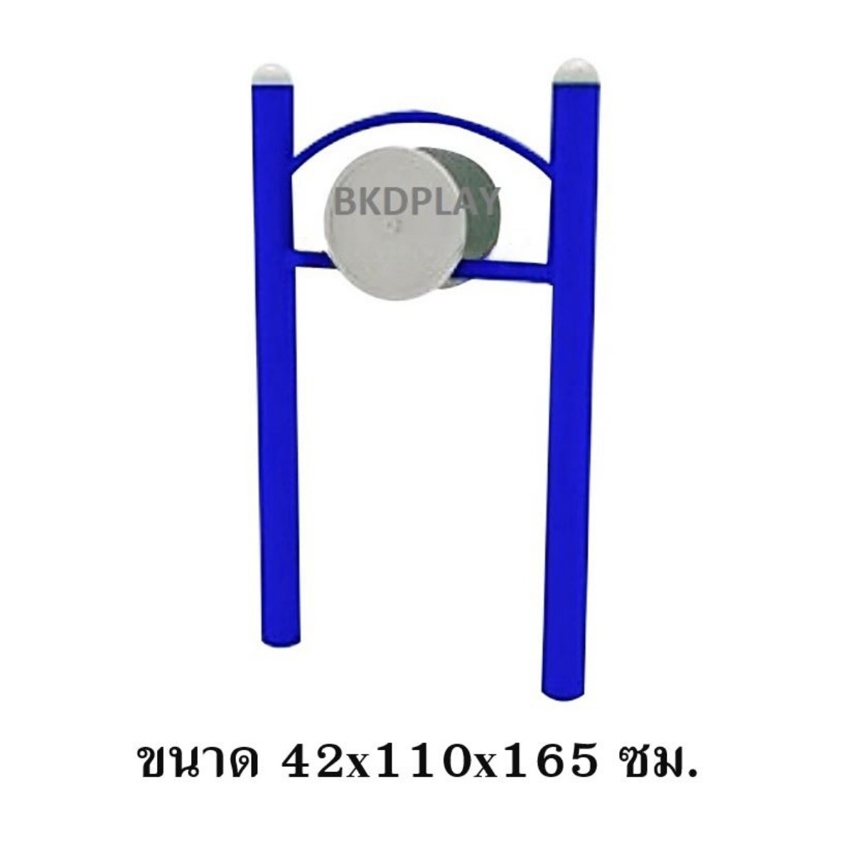 เครื่องออกกำลังกาย กลางแจ้ง ชุดอุปกรณ์ บริหารมือ ข้อมือ แขน แบบหมุน ล้อเหล็กลานกีฬา อเนกประสงค์ สนามกีฬา ผลิตในไทย สั่งทำตามสีที่ต้องการได้