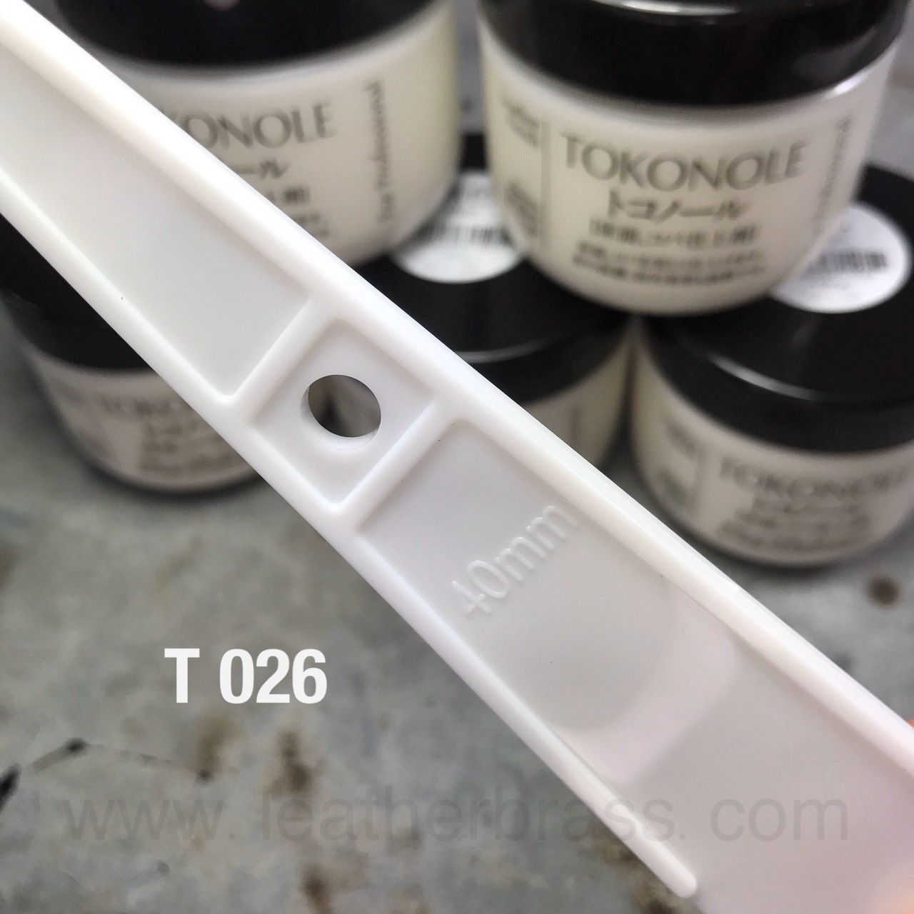 T026 อุปกรณ์สำหรับปาดกาว หรือ Gum ปาดง่าย ไม่เละเทอะ ขนาด 170*40 มิล อุปกรณ์เครื่องหนัง leatherbrass**ราคาต่อชิ้น**