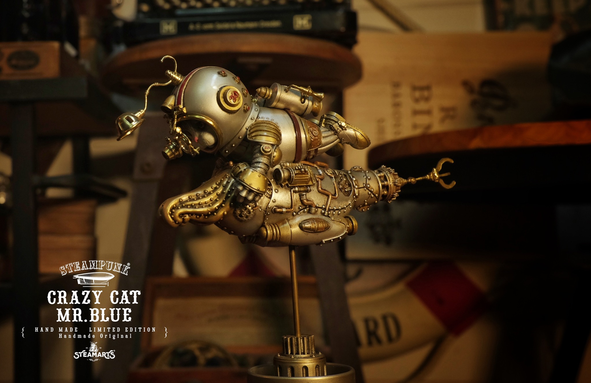 [สั่งจอง]STEAMARTS SA2024CCMB01 : SQUID KNIGHT MR.BLUE 22cm