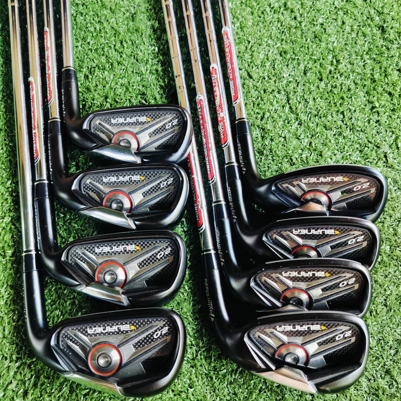ชุดเหล็ก Taylormade BURNER 2.0 เป็นชุดที่พัฒนาปิดจุดอ่อนรอบด้าน ตีสนุกขึ้นมาก เข้าบอลแน่นขึ้น และได้ระยะทางที่ไกลขึ้นอย่างเห็นได้ชัด ไม้กอล์ฟพรีเมี่ยมมือสอง ของแท้ By NakaraLuxurious