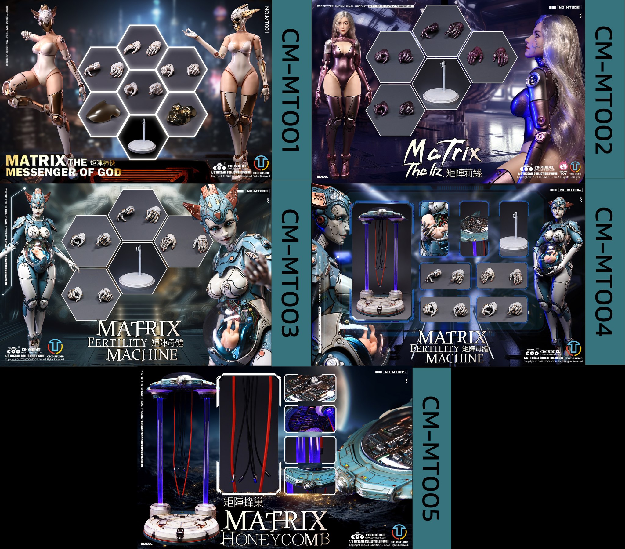 [สั่งจอง]COOMODEL x CTCOSTUDIO 1/6 : MATRIX - BATTLE ANGEL