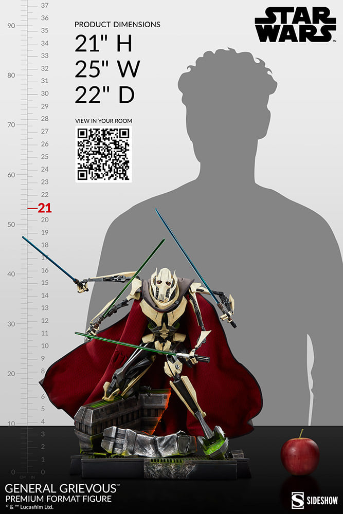 [สั่งจอง]Sideshow 300260 : Star Wars - General Grievous Statue