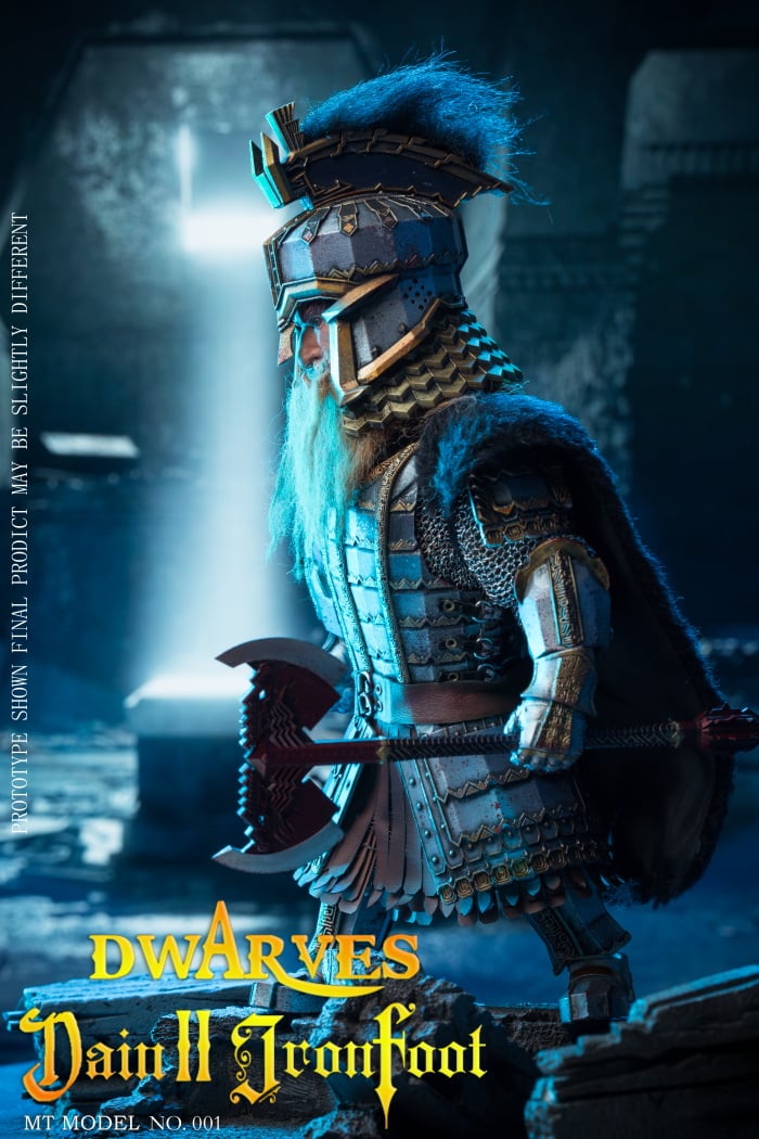 [สั่งจอง]MT MODEL MT001 1/6 dwarf Dane II iron footed moving figure