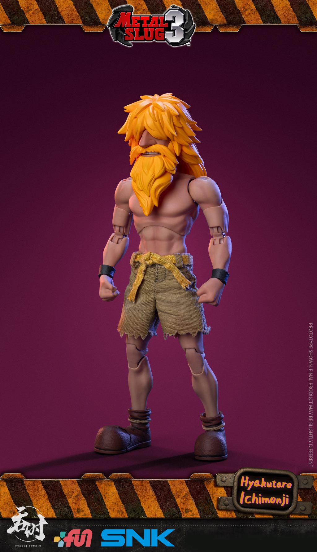 [สั่งจอง]TunShi Studio 1/12 : Metal Slug3 - Hyakutaro Ichimonji