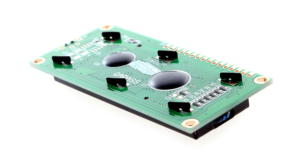 จอ LCD สีฟ้า 16x2 Character LCD 1602 (Blue Backlight)