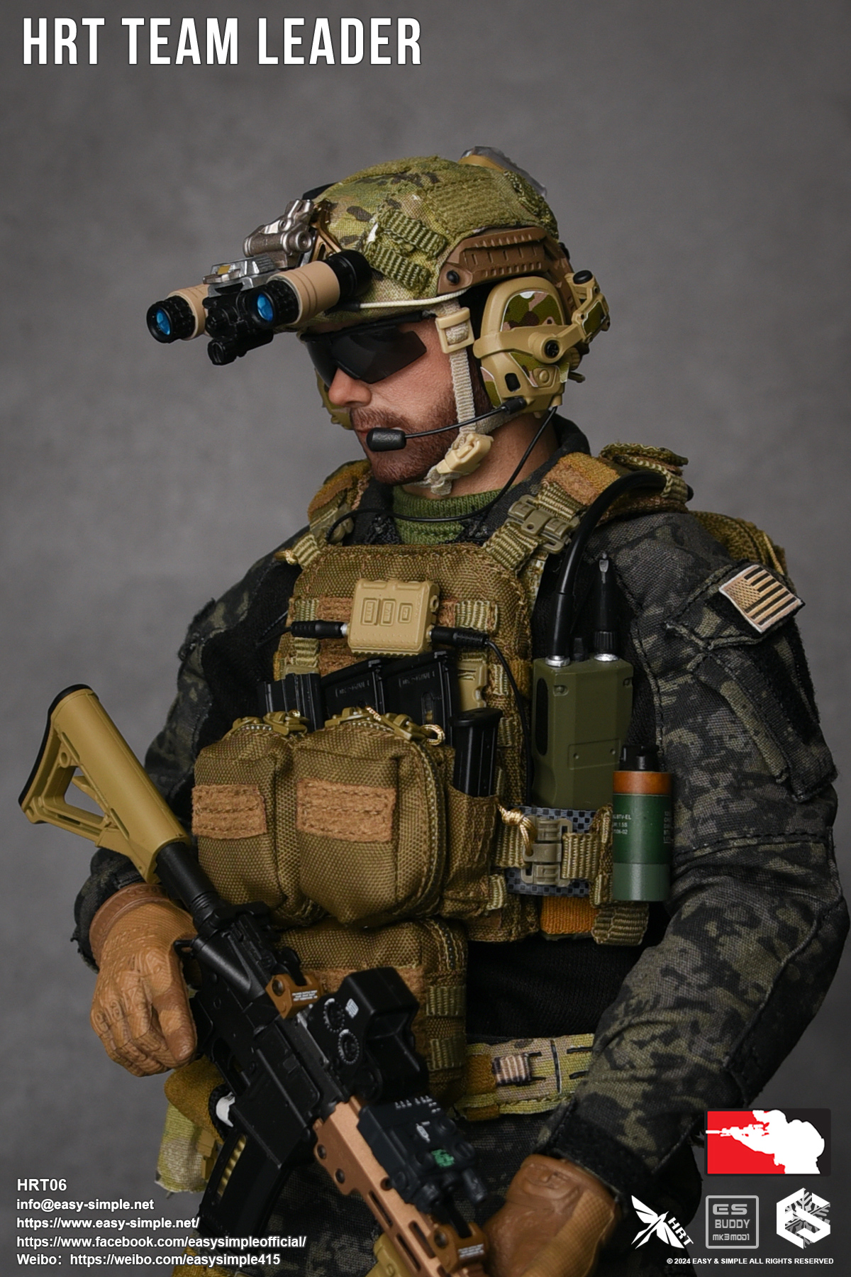 [สั่งจอง]Easy&Simple HRT06 1/6 : HRT TEAM LEADER