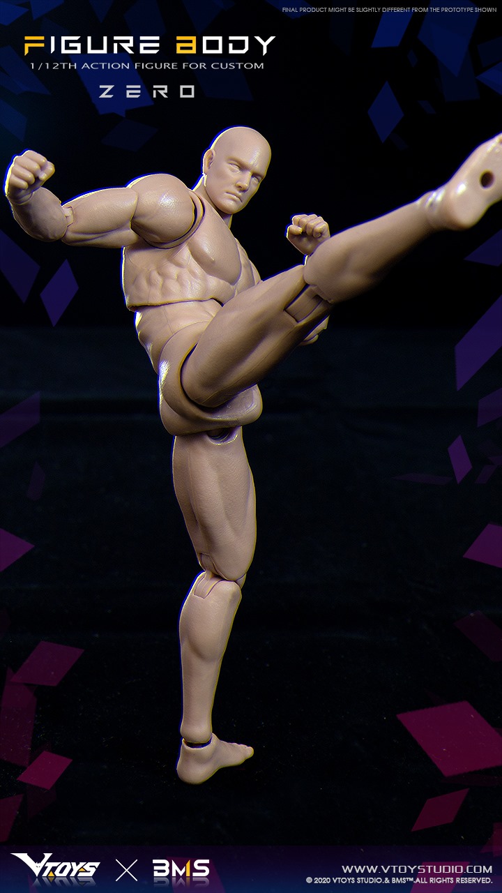 [สั่งจอง]VTOYS X BMS VSD003 1/12 : FIGURE BODY ZERO