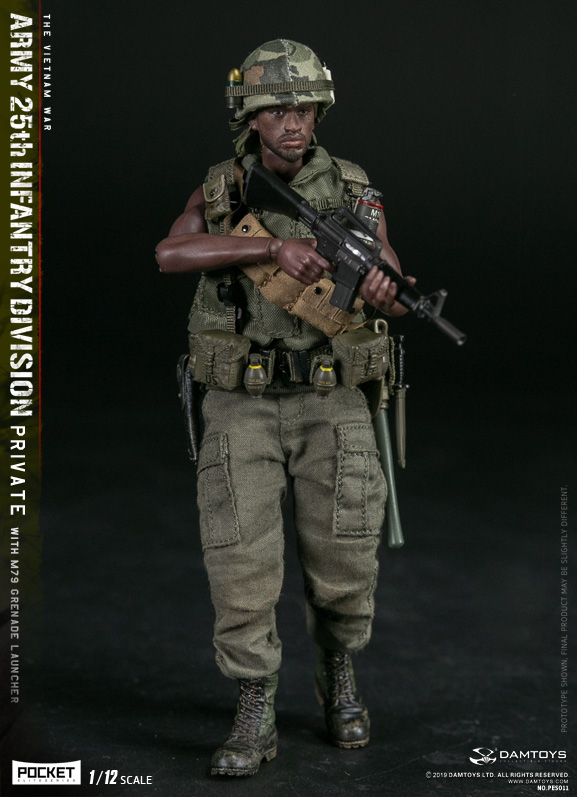 [สั่งจอง] DAMTOYS 1/12 PES011 - Private WITH M79 GRENADE LAUNCHER