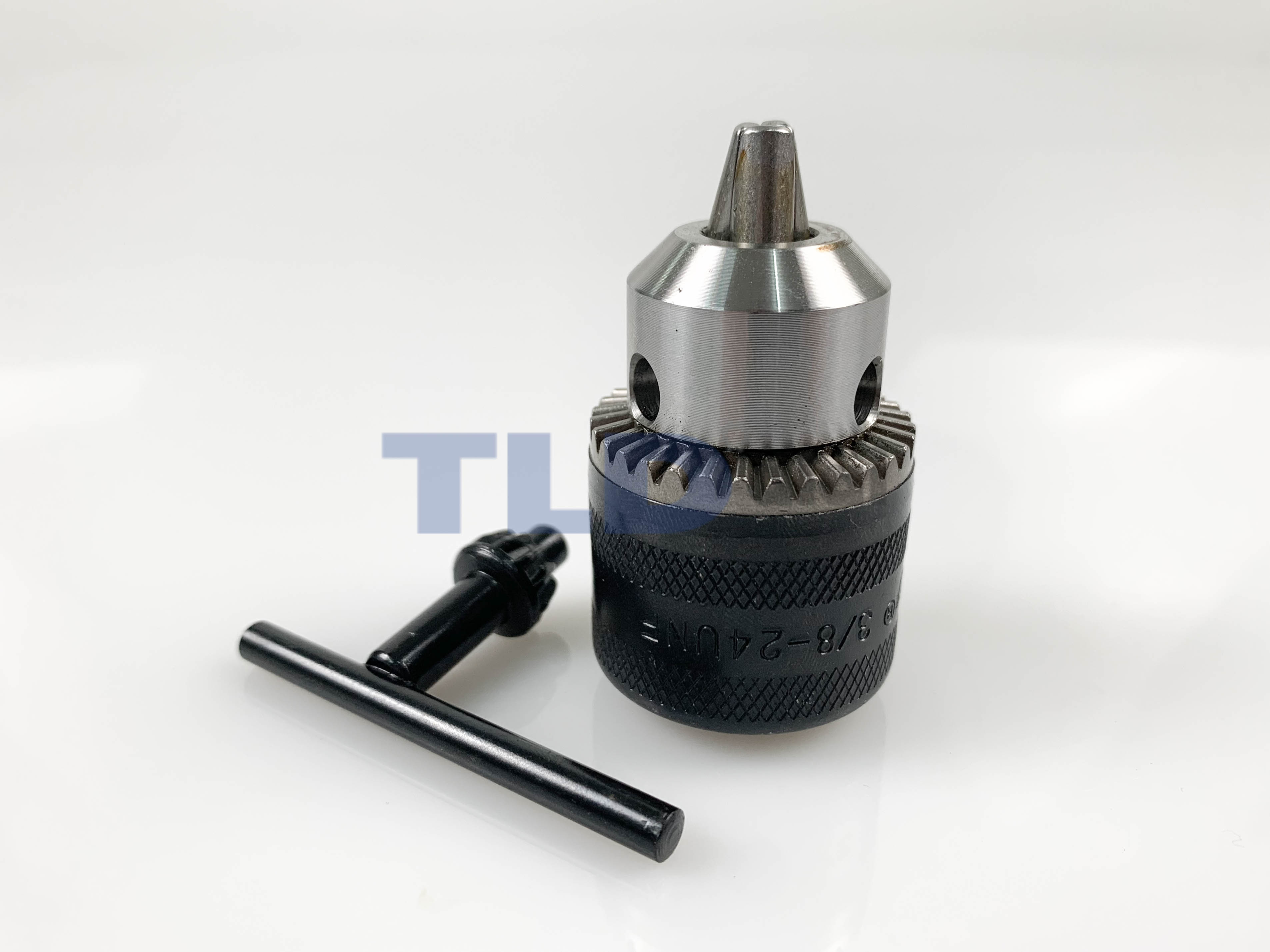 หัวจับดอกสว่าน (S) ทั่วไป จับดอกขนาด 1.5-10mm. รูเกลียว 3/8-24UNF (3/8" หรือ 3หุน) ชนิดขั้วเกลียว (ขนาดรูเกลียว 8.7mm.) อะไหล่สว่าน