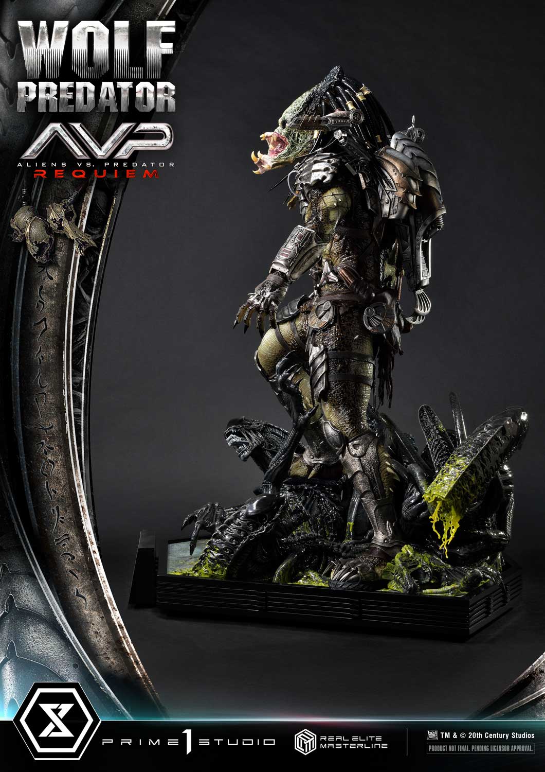 [สั่งจอง]Prime 1 Studio : Wolf Predator (Aliens vs. Predator: Requiem)