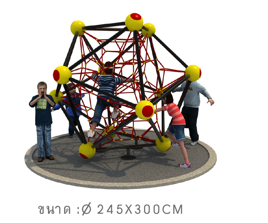 ปีนป่ายตาข่ายอะตอม ของเล่นสนาม, ผจญภัยเด็ก สนามเด็กเล่น ของเล่นสนาม สินค้านำเข้าจากต่างประเทศ