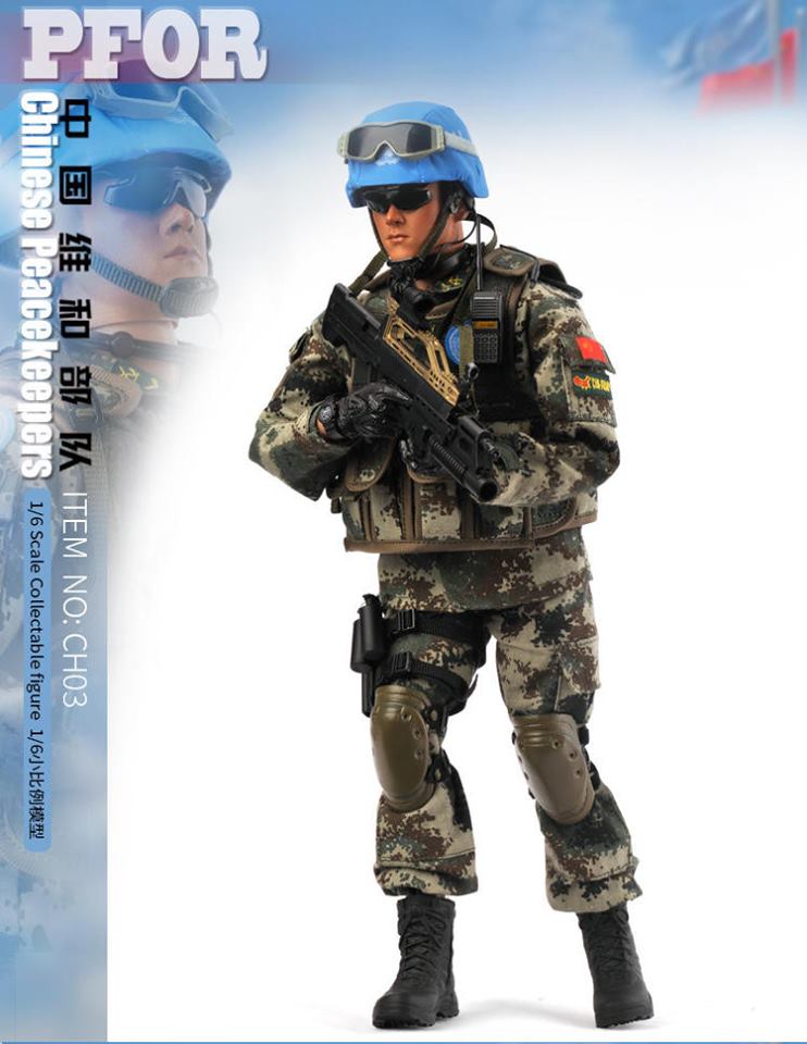 [สั่งจอง]KADHOBBY 1/6 No.CH01 PLA Navy Marine Corps KADHOBBY 1/6 No.CH02 PAP People's Armed Police KADHOBBY 1/6 No.CH03 PFOR Chinese peacekeepers