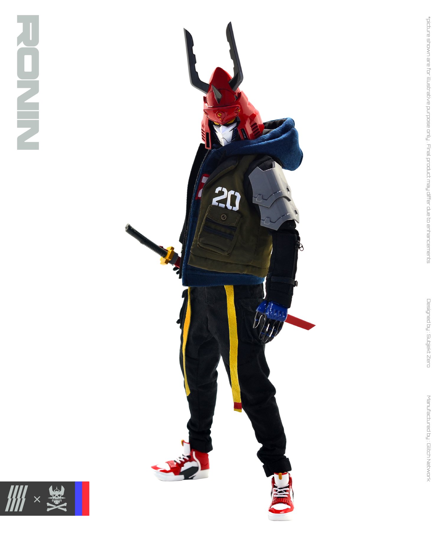 [สั่งจอง]Glitch x Subjekt Zero 1/6 scale : Swordbreaker Ronin