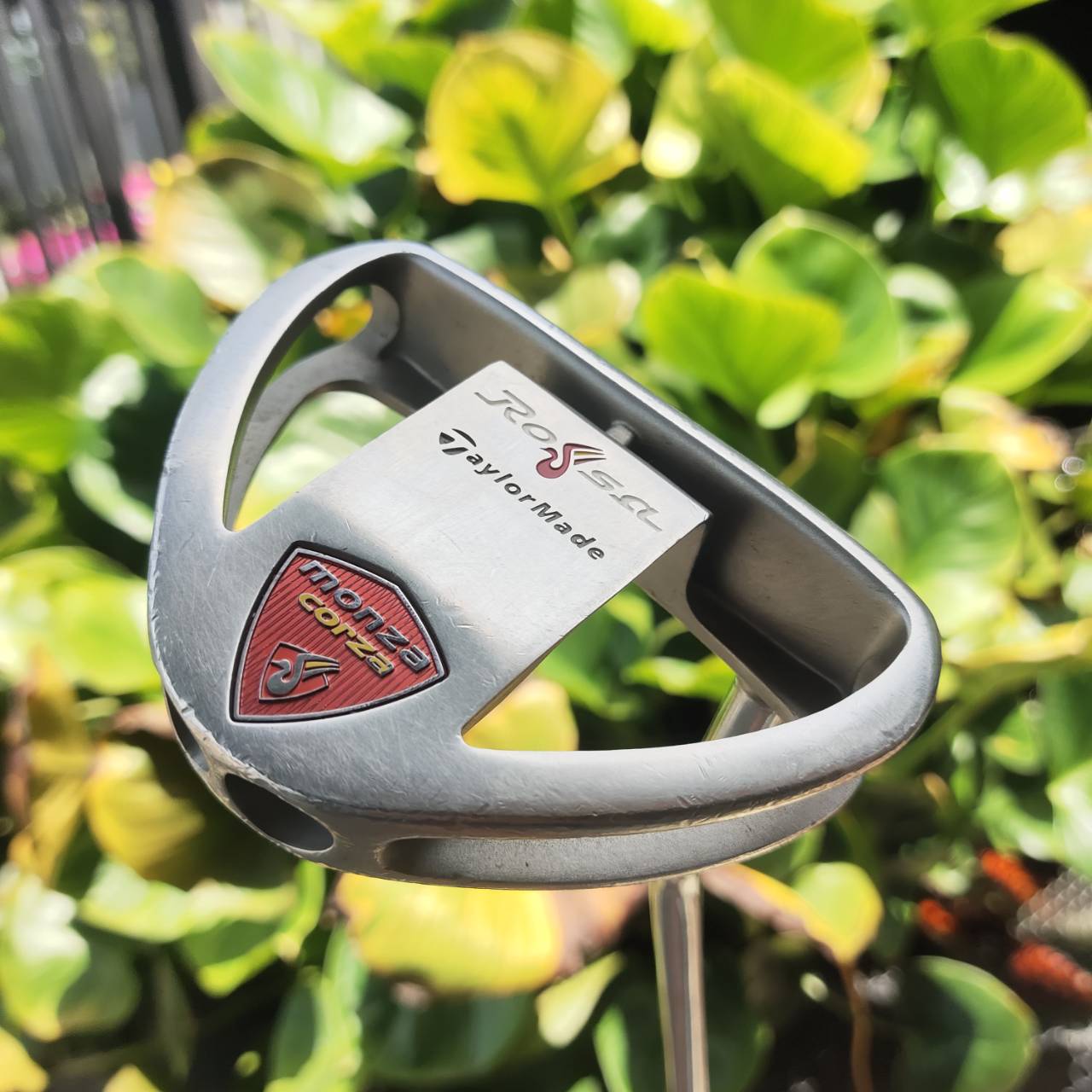 PUTTER TAYLORMADE ROSSA MONZA CORZA หน้า AGSI (Anti-skid Groove System Insert) ทำจาก Titallium