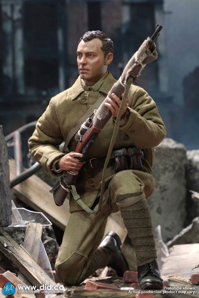 [สั่งจอง]DID 1/6 R80139A/B Battle of Stalingrad 1942 Vasily Grigoryevich Zaytsev 10th