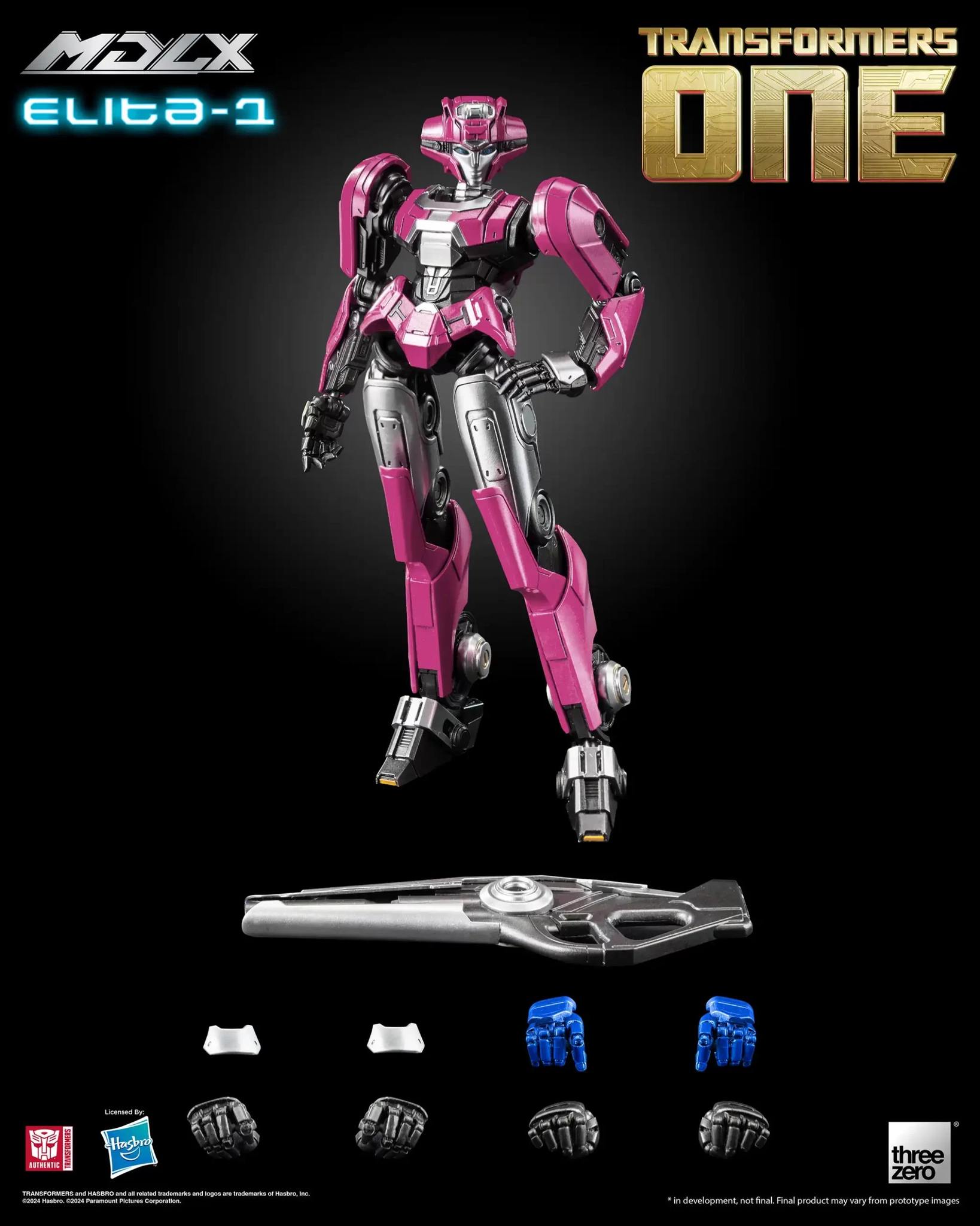 [พร้อมส่ง] ThreeZero MDLX : Transformers ONE - 3Z08500W0 : Elita-1 "