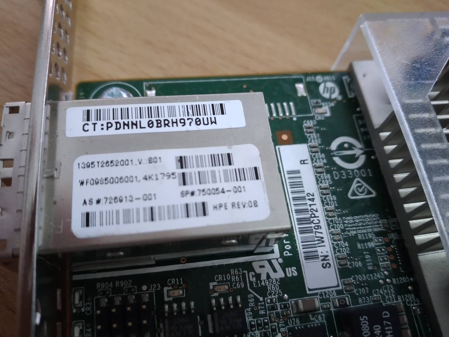 HP H241 Controller Host Bus Adapter 12GB DUAL PORT EXT 726913-001 750054-001