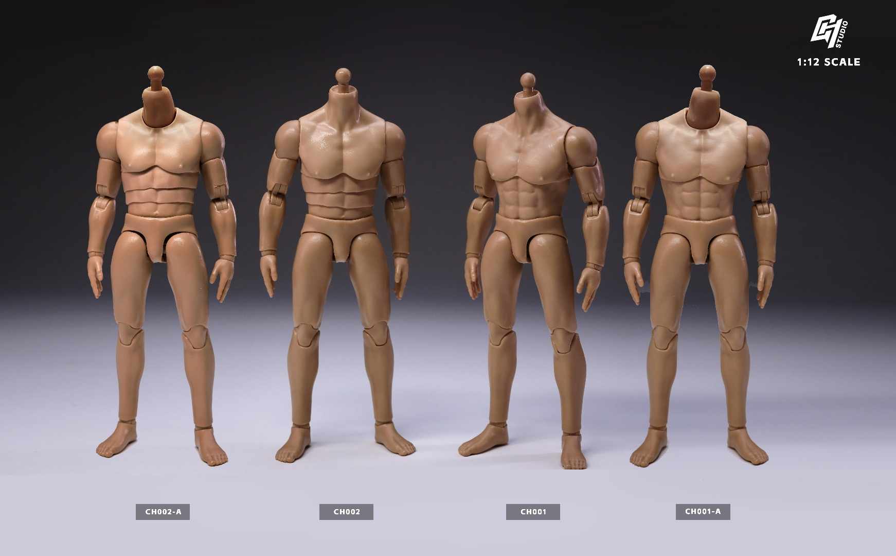 [สั่งจอง] CH Studio 1/12 : Male body