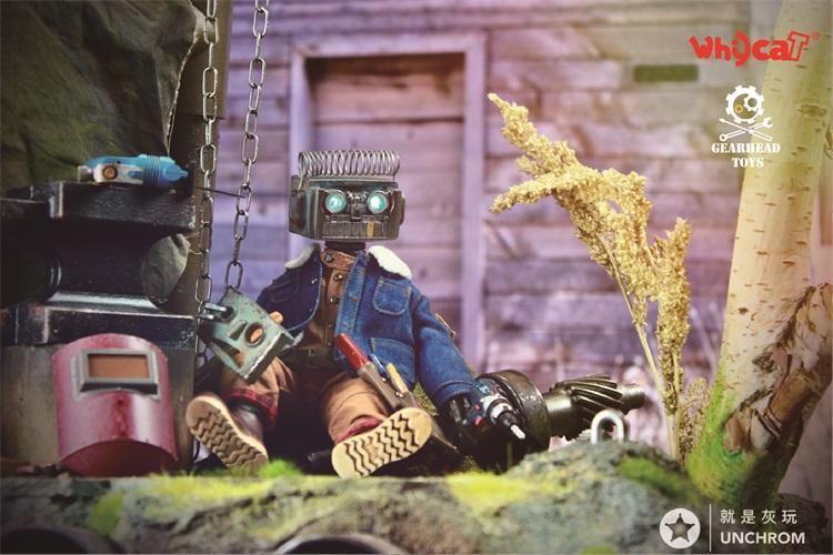 [สั่งจอง]Whycat & GEARHEADTOYS GHT001 ClumsyBot Series NO.1 : Repairman Curry