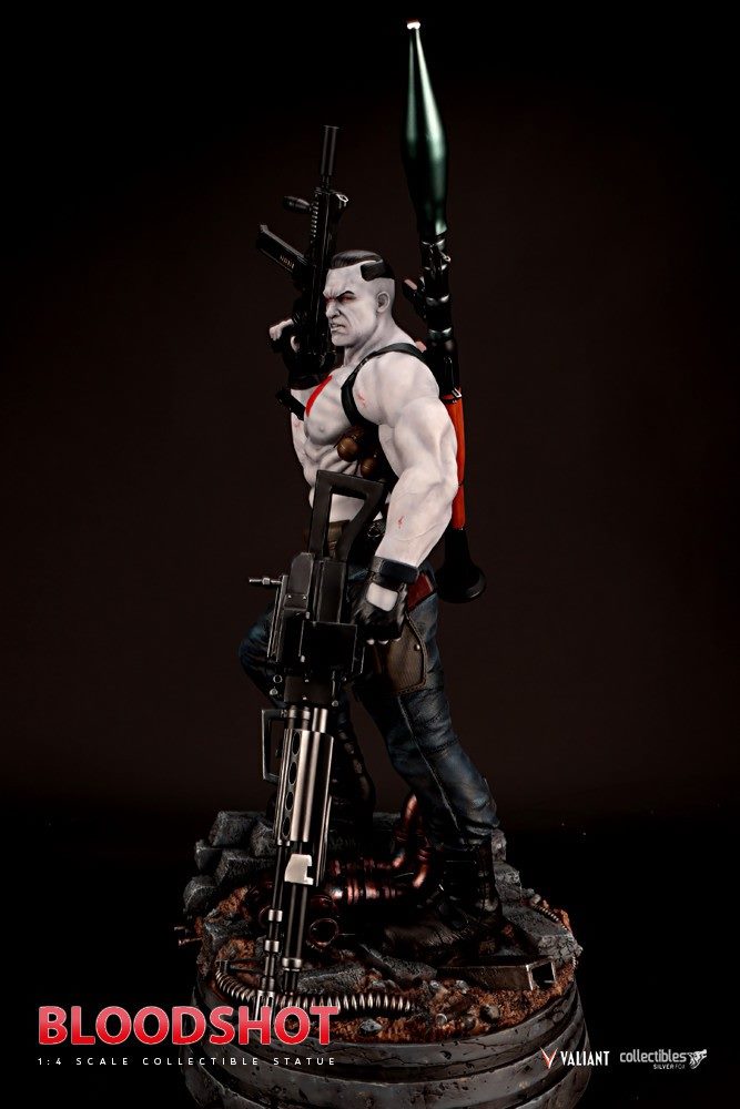 [สั่งจอง]Silver Fox 1/4 Valiant Legendary Scale Statue - Bloodshot