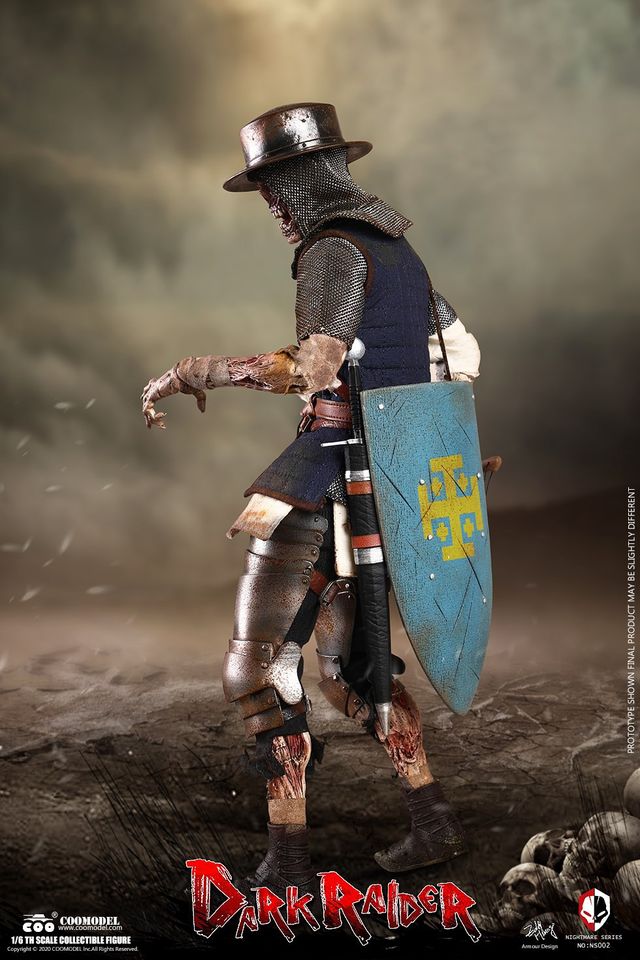 [สั่งจอง]COOMODEL 1/6 NS002 NIGHTMARE SEIRES (DIECAST ALLOY) - DARK RAIDER