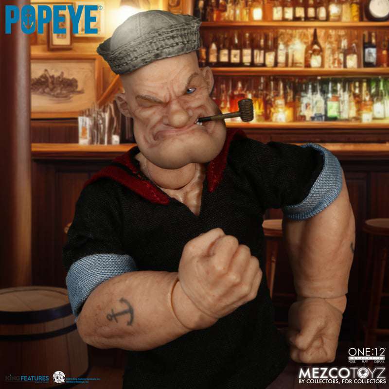 [พร้อมส่ง] Mezco toyz One:12 Collective - Popeye