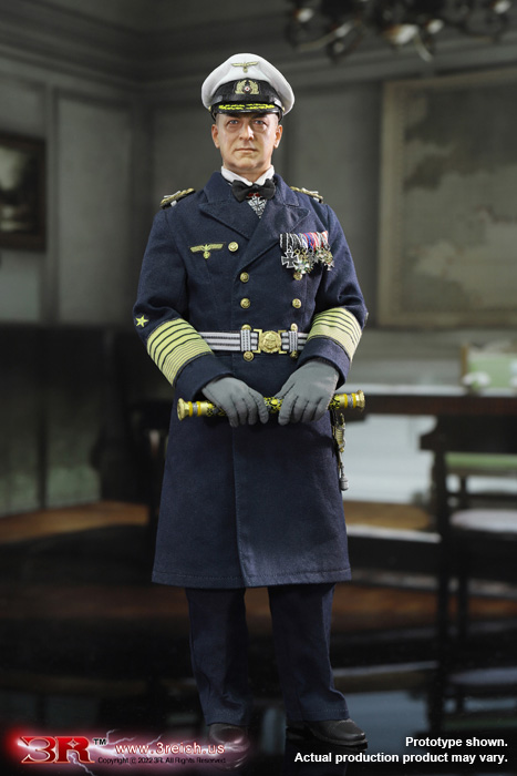 [สั่งจอง] 3R GM650 1/6 : Admiral Erich Raedl