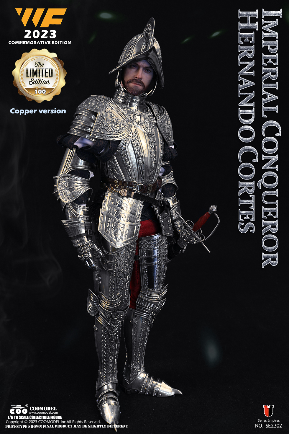 [สั่งจอง]COOMODEL 1/6 : WF EDITION - NS2301 : KING OF ELVES WF COPPER COMMEMORATIVE EDITION
