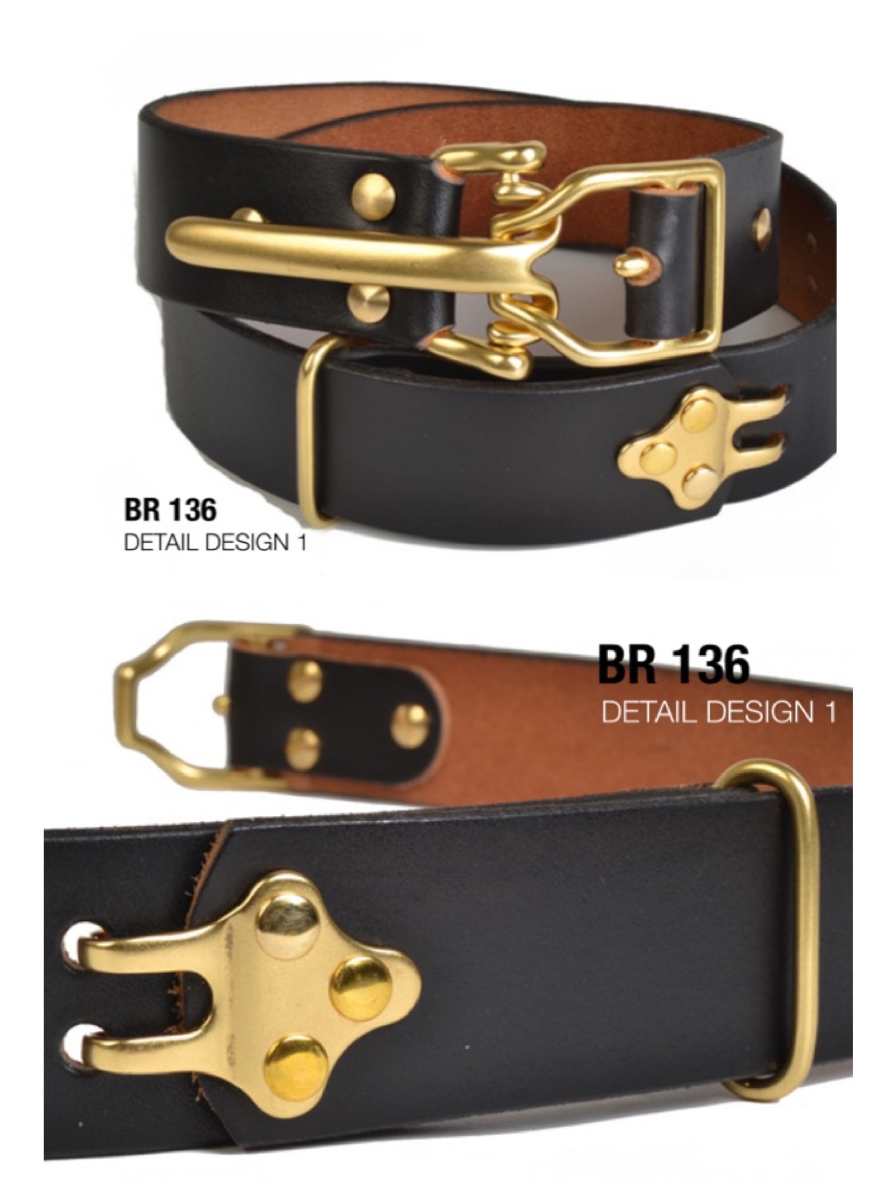 BR136 หัวเข็มขัดทองเหลือง ขนาด 38มิลหรือ 1.5นิ้ว ** ราคาต่อชิ้น**