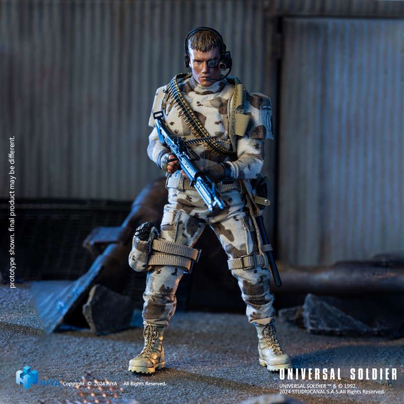 [สั่งจอง]Hiya Toys Exquisite Super ESU0254 1/12 : Universal Soldier - Andrew Scott