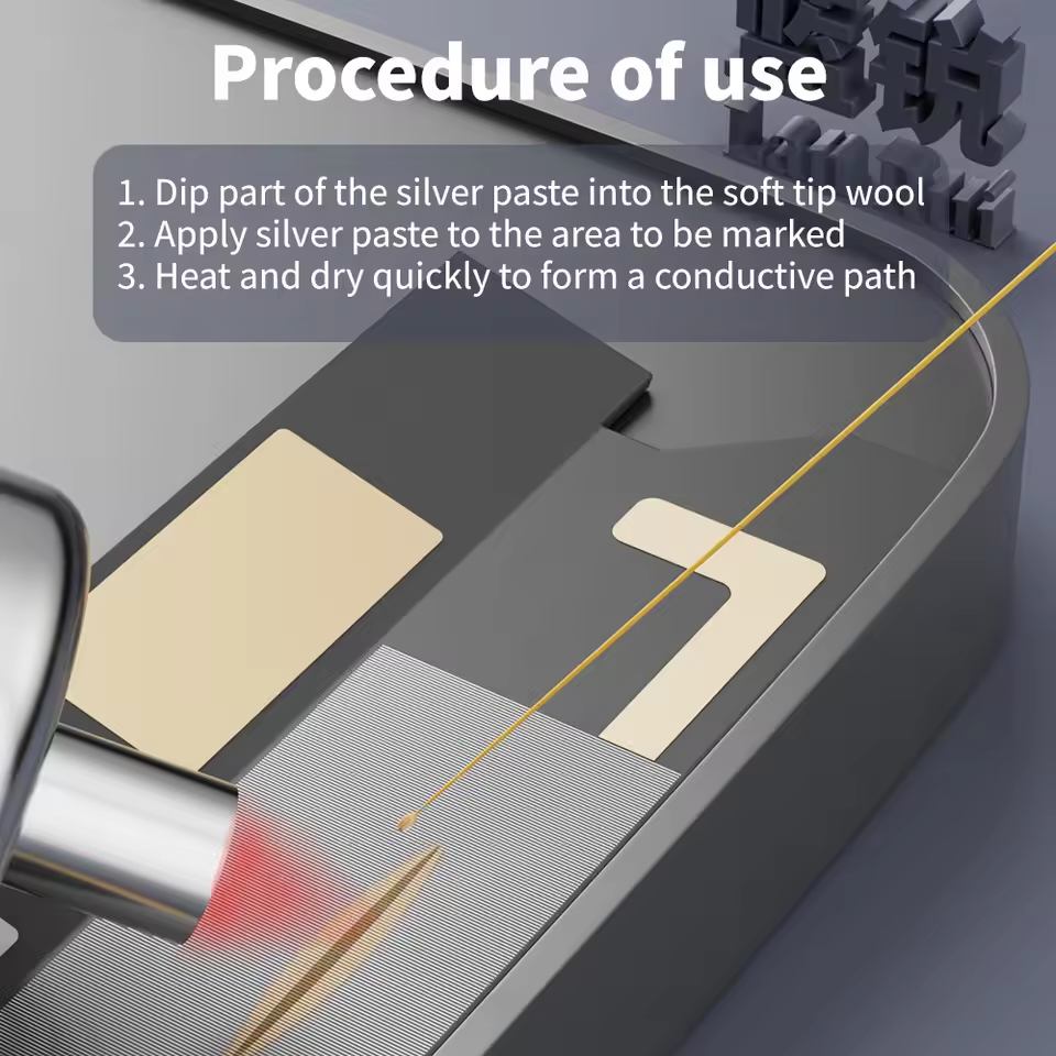 กาวนาโน LANRUI : J9 Nano Conductive Silver Paste
