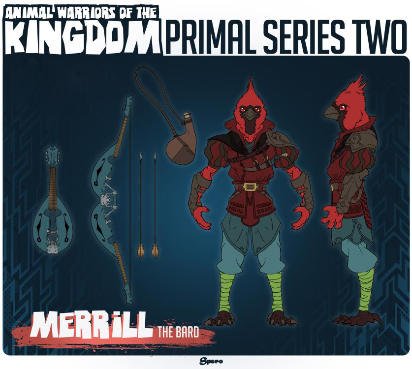 [สั่งจอง]SPERO STUDIOS 6" : Animal Warriors of the Kingdom Primal Collection Series 2