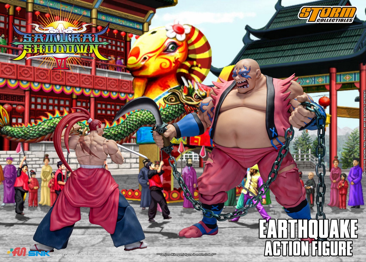 [สั่งจอง]Storm Toys SNSS05 1/12 : Samurai Shodown VI EARTHQUAKE