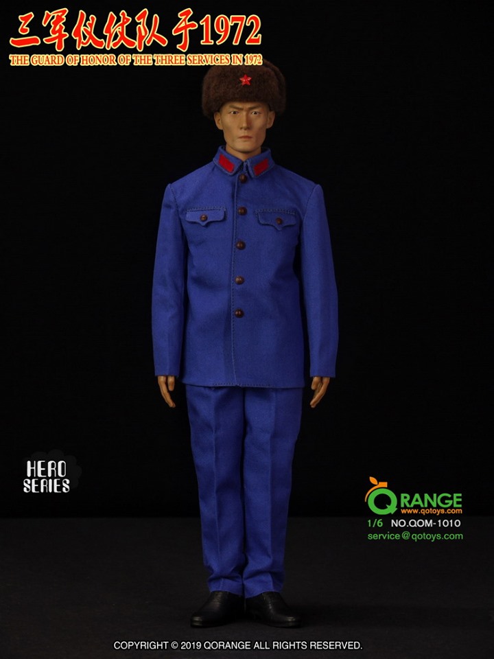 [สั่งจอง]QORANGE QOTOYS 1/6 The Guard of Honor of The Three Services in 1972 NO.QOM-1010