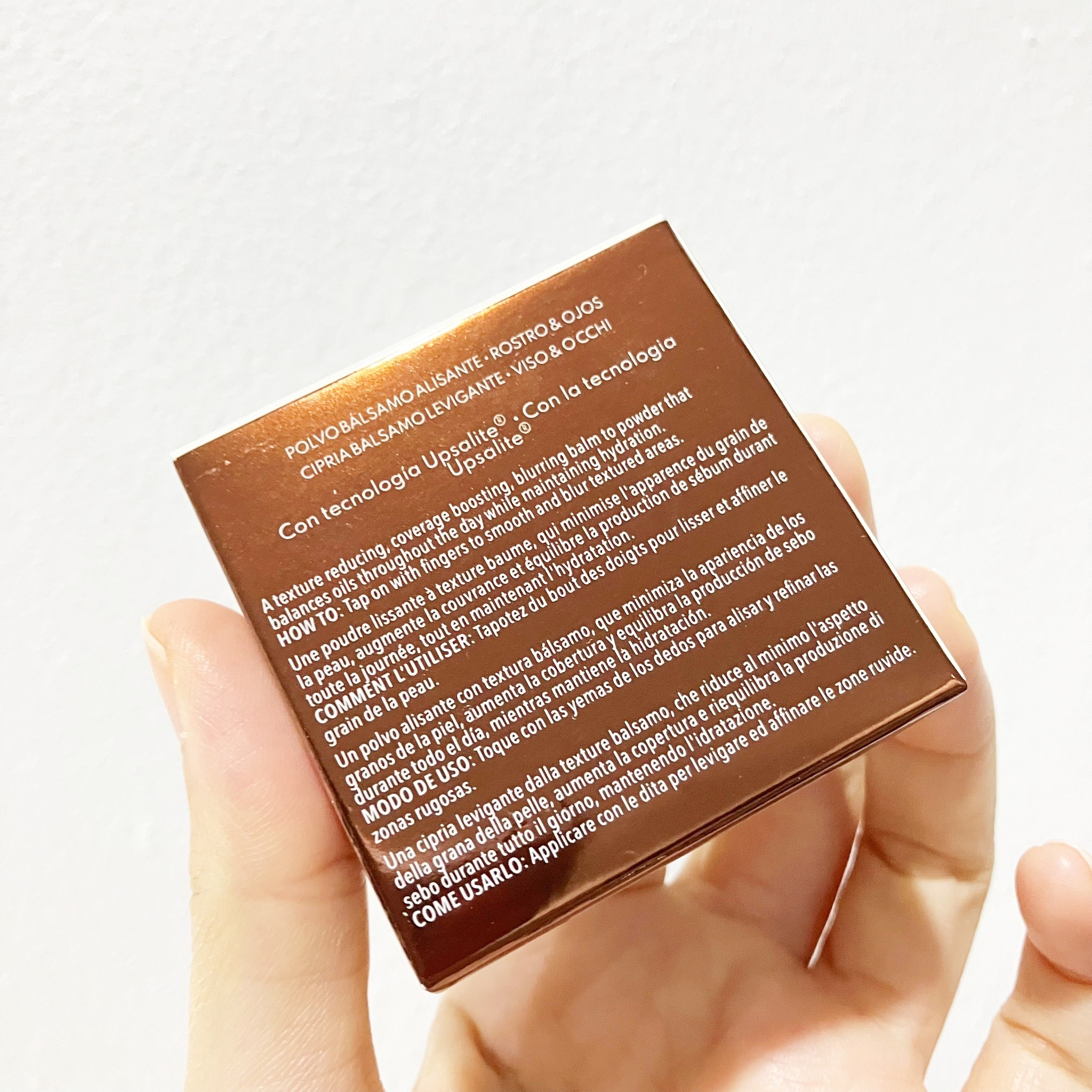 Danessa Myricks Yummy Skin Blurring Balm Powder 6g สี Universal Colorless/Translucent ใช้ได้กับทุกสีผิว แป้งเนื้อบาล์ม