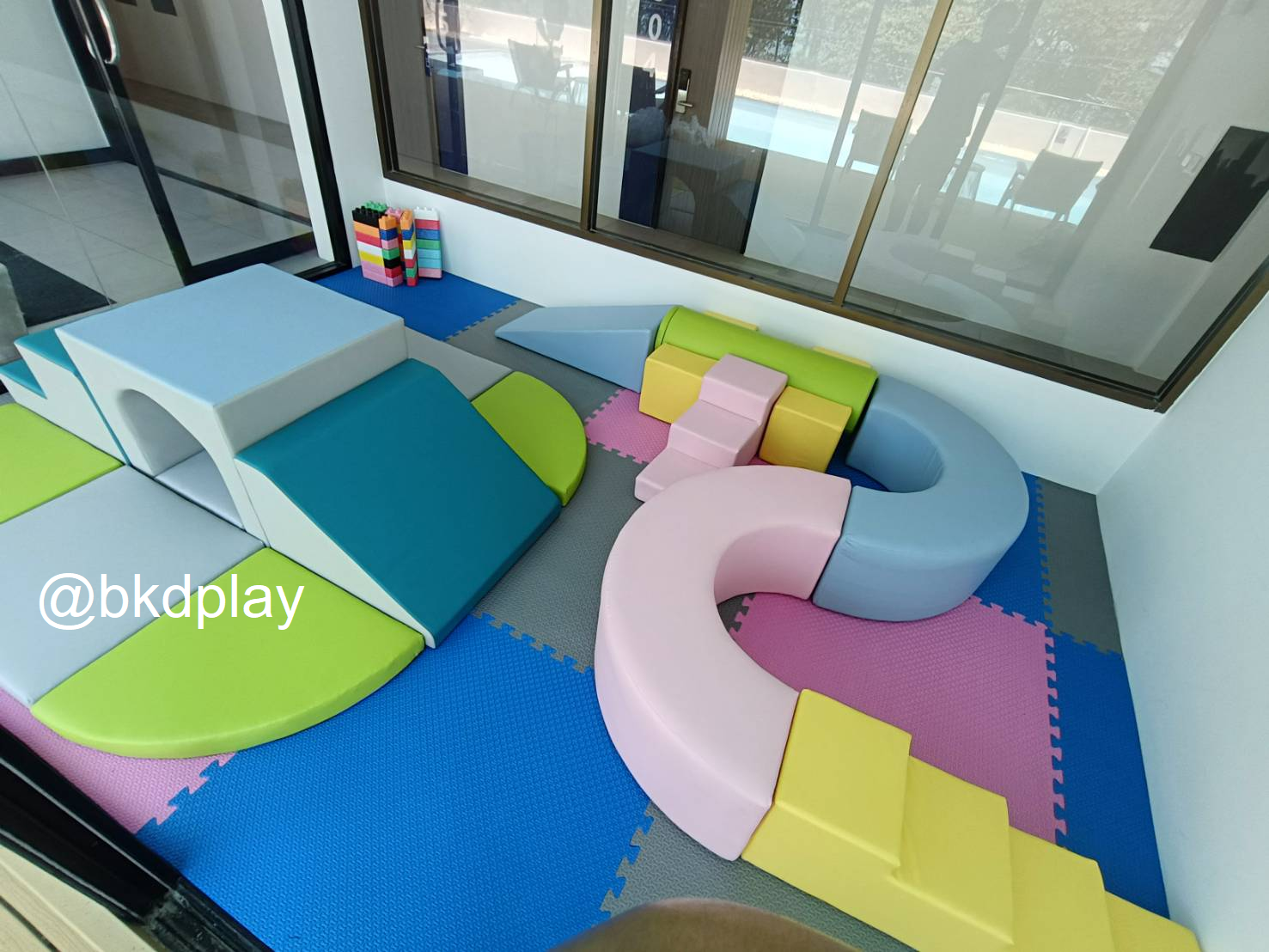 บล็อกเลโก้โฟม EPP บล็อกโฟมยักษ์ (1 ชุด 42 ชิ้น) ตัวต่อใหญ่ พร้อมส่ง