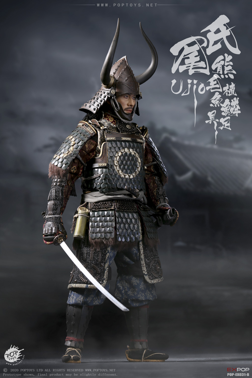 [สั่งจอง]POPTOYS EX031 1/6 : Brave Samurai - UJIO
