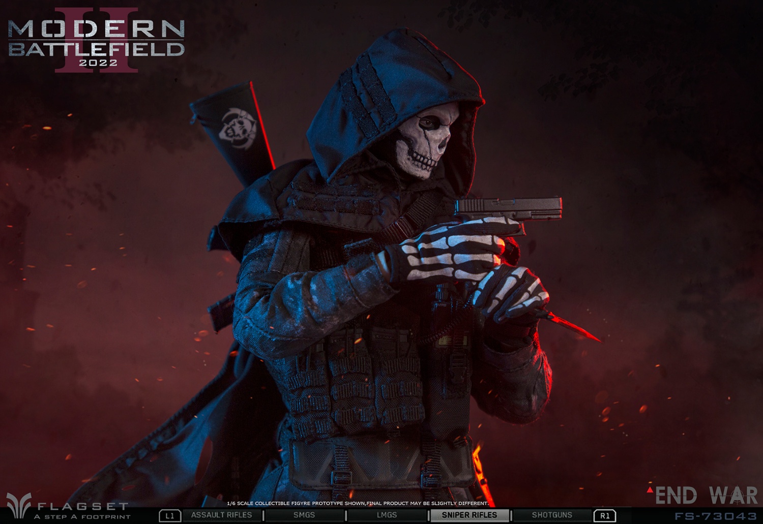 [สั่งจอง]FLAGSET 1/6 [Re-order] - FS-73030 : END WAR MODERN BATTLEFIELD 2020 GHOST