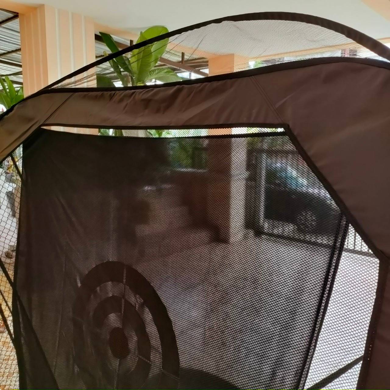 เต้นท์ซ้อมกอล์ฟ WOSOFE มือสอง **มีตำหนิ ที่ตะข่าย มีรูปให้ชมค่ะ** ฝึกซ้อมได้ทั้งในร่มและกลางแจ้ง มีกระเป๋าสำหรับจัดเก็บ พกพาสะดวก!! มือสอง ของแท้ BY NakaraLuxurious