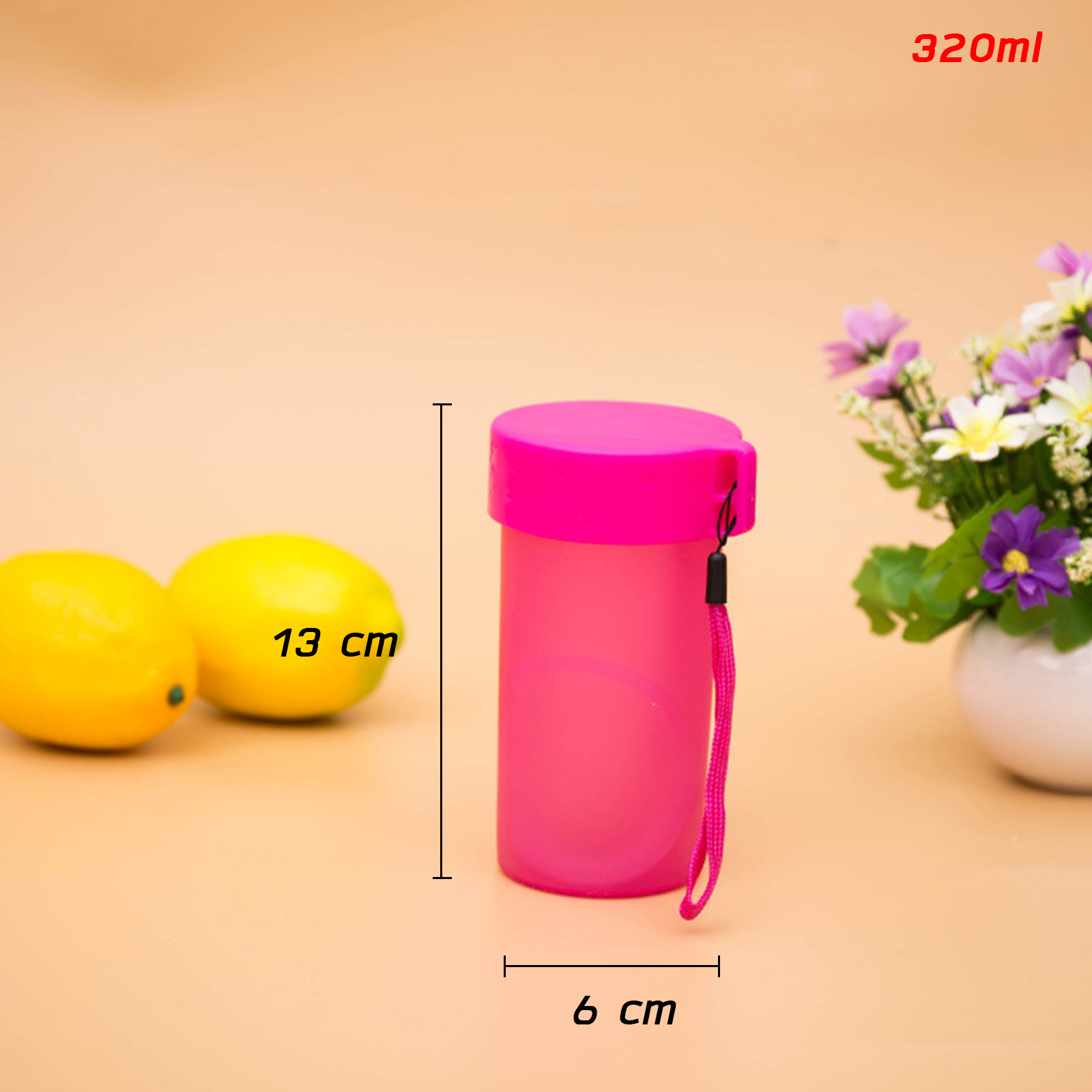 กระบอกน้ำ รุ่น ดาวมินิ ขนาด320ml / 450ml พลาสติกหนา ไม่แตกง่าย พกพาสะดวก ดีไซน์น่ารัก