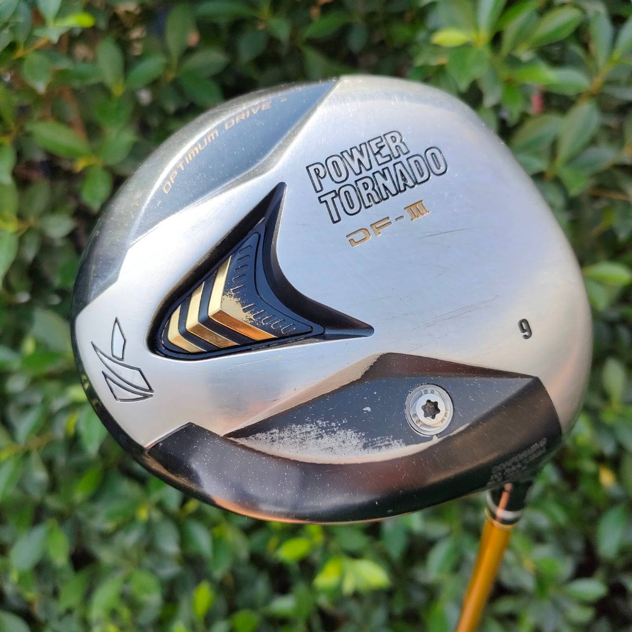 DRIVER KASCO POWER TORNADO DF-III องศา 9 ก้าน KASCO POWER TORNADO FLEX S หน้าสวีตสปอตหว้าง ตีง่าย + ไกล พรีเมี่ยมญี่ปุ่น
