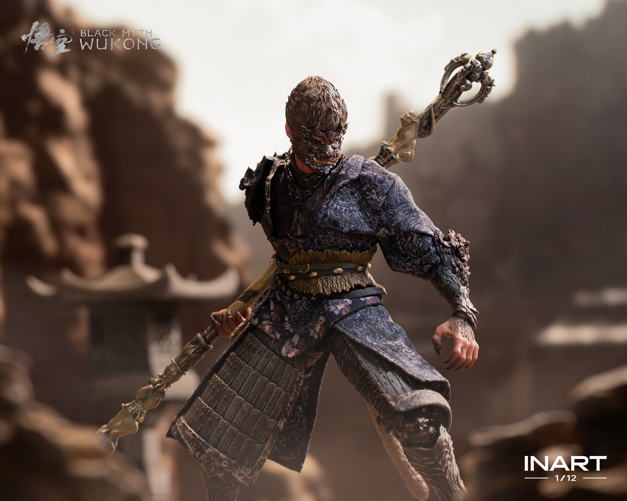 [สั่งจอง]INART 1/12 : Black Myth: Wukong - The Destined One in the Bronze Armor Set