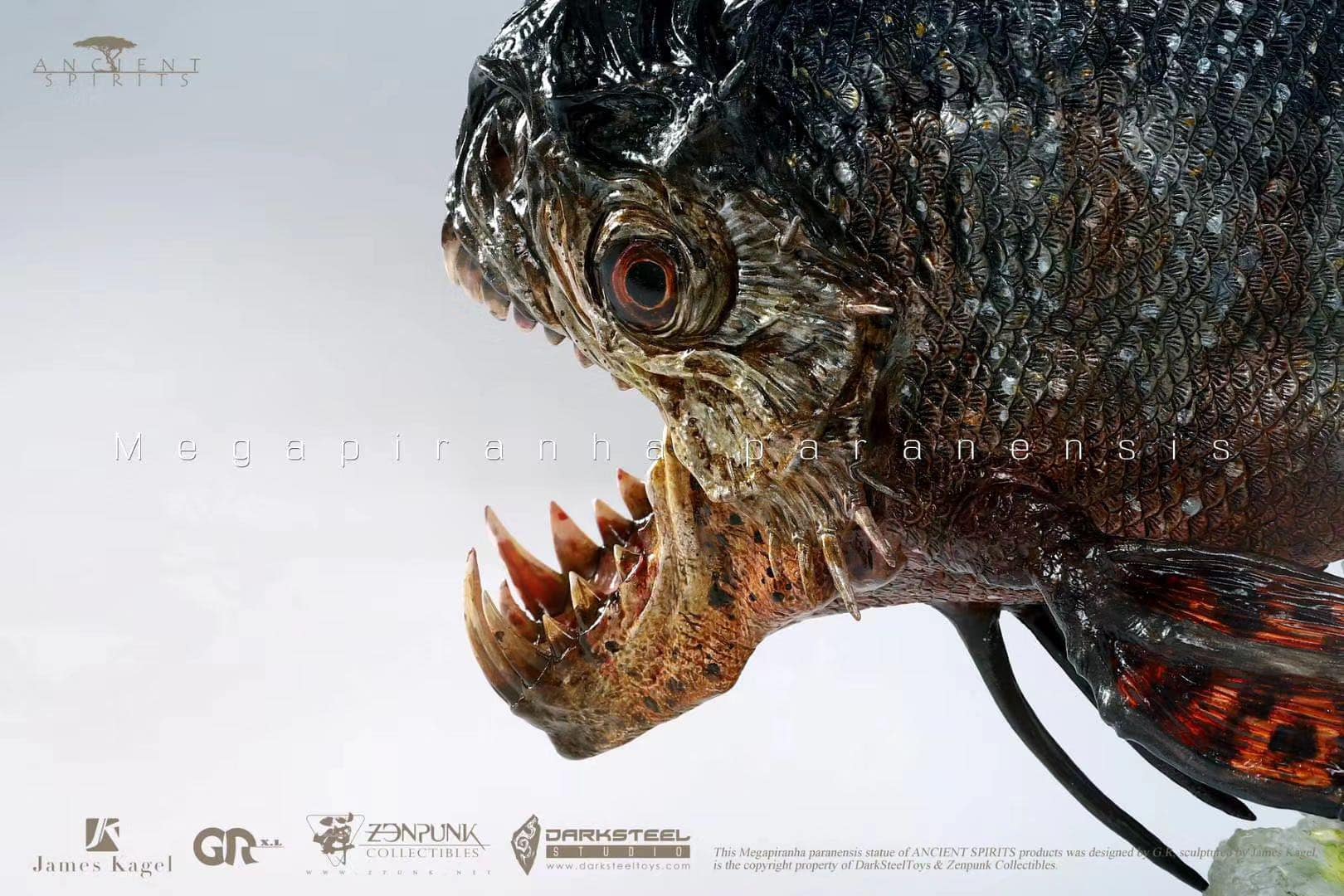[สั่งจอง]Dark Steel Toys Ancient Animals 1 Series : Megapiranha Paranensis