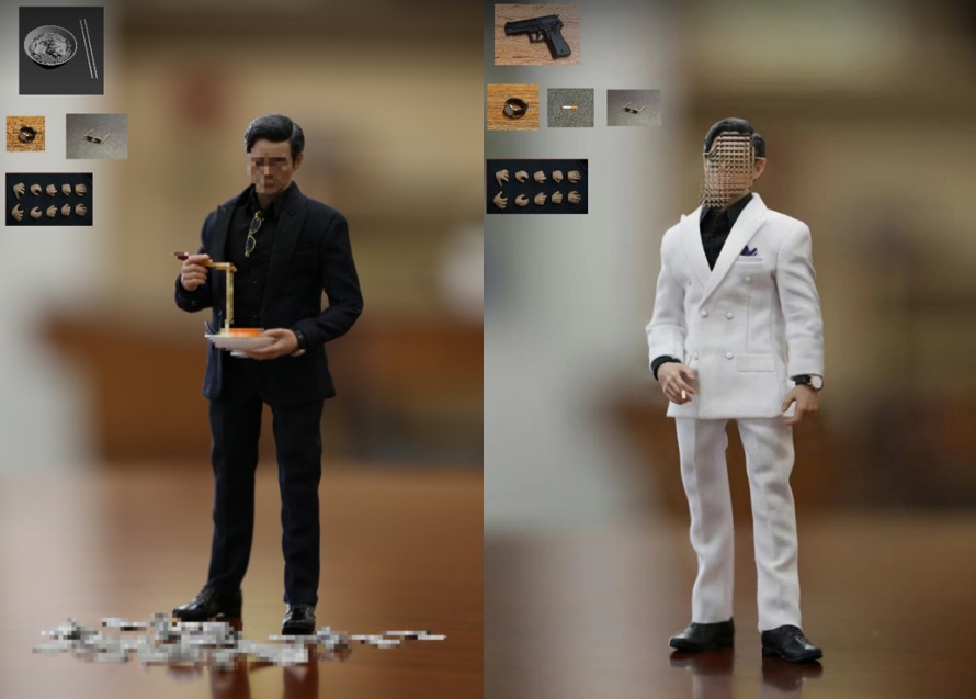 [สั่งจอง]Aton custom ชุดสูท และ หัว1/12