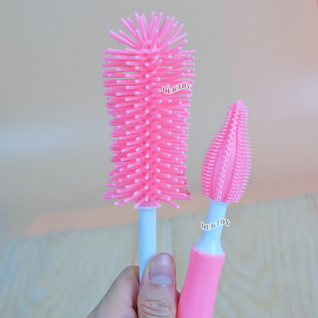 DODO LOVE แปรงล้างขวดนม ชุดซิลิโคน ทำความสะอาดขวดนมและจุกนม